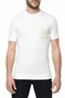 HAMAKI HO -Ανδρική κοντομάνικη μπλούζα HAMAKI HO λευκή 