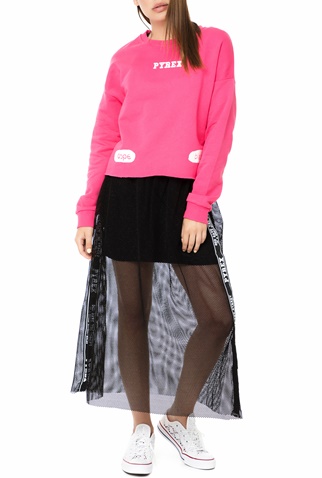 PYREX-Γυναικεία φούτερ μπλούζα PYREX ροζ