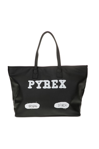 PYREX-Γυναικεία shopper bag PYREX μαύρη 