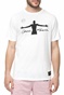 GSA-Ανδρική κοντομάνικη μπλούζα GSA GREEK FREAK λευκή 