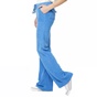 MYMOO-Γυναικείο πετσετέ παντελόνι φόρμας HIGH RISE BLA BLA BLA σιέλ