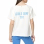 BILLABONG-Γυναικείο t-shirt BILLABONG λευκό