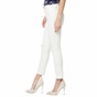 BILLABONG-Γυναικείο τζιν παντελόνι BILLABONG HOT MAMA λευκό
