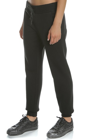 CONVERSE-Γυναικείο παντελόνι φόρμας Converse Sweater Knit Pant μαύρο