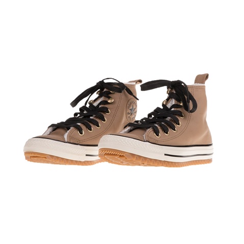 CONVERSE-Unisex μποτάκια CONVERSE CHUCK TAYLOR ALL STAR HIKER BO μπεζ