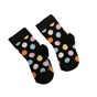 HAPPY SOCKS-Παιδικές κάλτσες KIDS BIG DOT μαύρες με πουά print