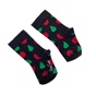 HAPPY SOCKS-Παιδικές κάλτσες KIDS FRUIT SOCK μαύρες με σχέδιο