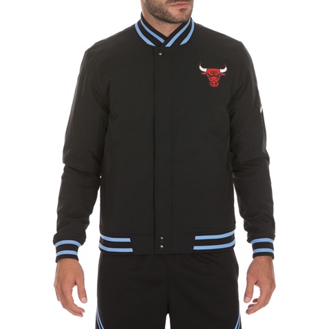 NIKE-Ανδρικό jacket NIKE Chicago Bulls μαύρο