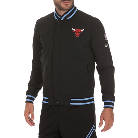 NIKE-Ανδρικό jacket NIKE Chicago Bulls μαύρο