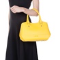 FOLLI FOLLIE-Γυναικεία τσάντα χειρός FOLLI FOLLIE UPTOWN BEAUTY κίτρινη