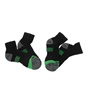 PRINCE-Σετ από 2 ανδρικές κάλτσες τένις Prince Team μαύρες-πράσινες