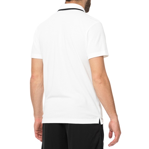 adidas performance-Ανδρική αθλητική πόλο μπλούζα για τέννις ESSEX λευκή