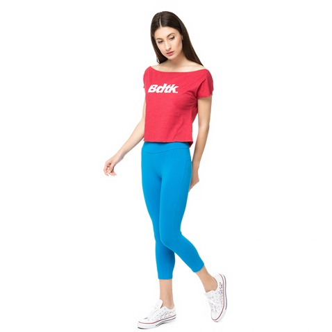 BODYTALK-Γυναικεία κοντομάνικη μπλούζα BDTKW FAME κόκκινη