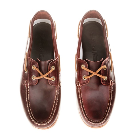 TIMBERLAND-Ανδρικά boat shoes TIMBERLAND A1BHM TIDELANDS καφέ 