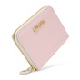 FOLLI FOLLIE-Γυναικείο πορτοφόλι με φερμουάρ FOLLI FOLLIE ροζ
