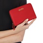 FOLLI FOLLIE-Γυναικείο πορτοφόλι με φερμουάρ Folli Follie κόκκινο