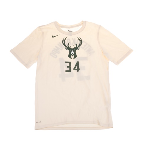 NIKE NBA KIDS-Παιδική κοντομάνικη μπλούζα NIKE CITY EDITION N&N λευκή