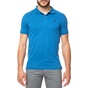 BEVERLY HILLS POLO CLUB-Ανδρικό πόλο t-shirt MAGLIA γαλάζιο