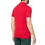 BEVERLY HILLS POLO CLUB-Ανδρικό πόλο t-shirt  MAGLIA κόκκινο 