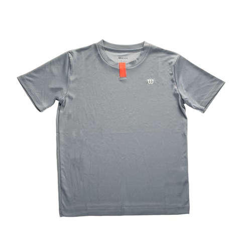 WILSON-Παιδική μπλούζα για τέννις B SU HENLEY γκρι 
