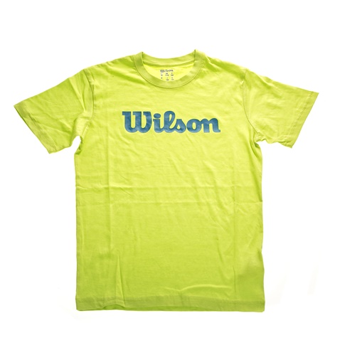 WILSON-Παιδικό t-shirt για αγόρια SCRIPT WILSON κίτρινο 
