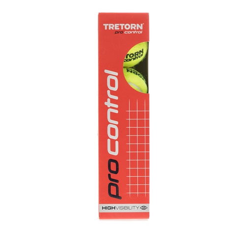 TRETORN-Μπάλες τένις TRETORN PRO CONTROL 4 PACK 