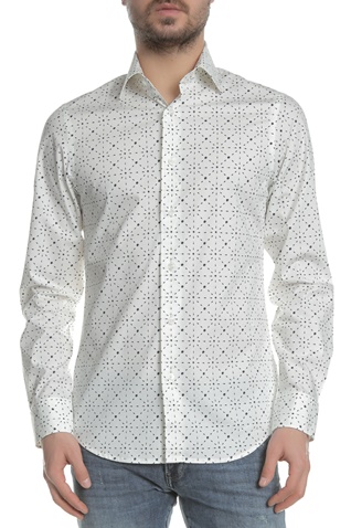 G-STAR-Ανδρικό μακρυμάνικο πουκάμισο G-STAR RAW CORE SHIRT λευκό