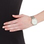 FOLLI FOLLIE-Γυναικείο ρολόι με μπρασελέ από ατσάλι FOLLI FOLLIE HEART 4 HEART ασημί