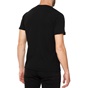 HAMPTONS-Ανδρικό t-shirt HAMPTONS μαύρο με στάμπα LIGHTHOUSE