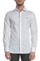 GUESS-Ανδρικό μακρυμάνικο πουκάμισο GUESS λευκό με print