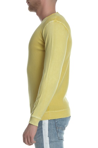 GUESS-Ανδρική μακρυμάνικη μπλούζα LIONS GUESS κίτρινη