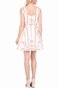 GUESS-Γυναικείο μίνι κλος φόρεμα GALINA GUESS λευκό-ροζ