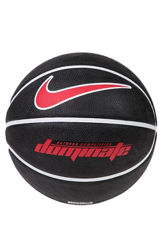 NIKE-Μπάλα μπάσκετ NIKE DOMINATE 8P μαύρη κόκκινη