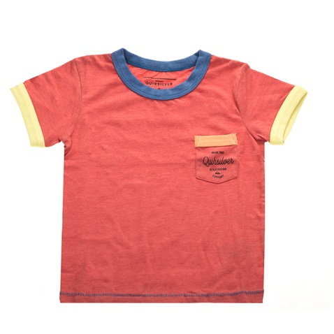 QUIKSILVER-Αγορίστικη κοντομάνικη μπλούζα SANDBONESBOY κόκκινη