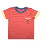 QUIKSILVER-Αγορίστικη κοντομάνικη μπλούζα SANDBONESBOY κόκκινη