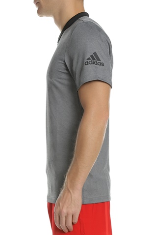 adidas Performance-Ανδρική πόλο μπλούζα τένις BCADE γκρι