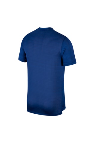 NIKE-Ανδρικό t-shirt NIKE DRY MILER TOP SS μπλε