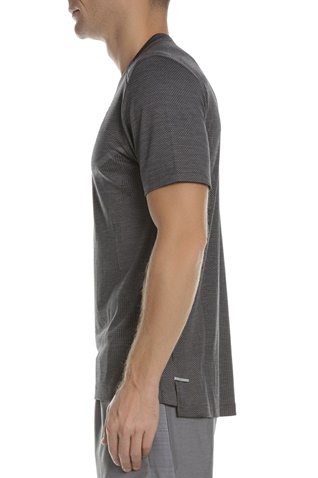NIKE-Ανδρική κοντομάνικη μπλούζα Nike TechKnit Ultra μαύρη-γκρι