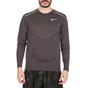 NIKE-Ανδρική μακρυμάνικη μπλούζα για τρέξιμο NIKE TECHKNIT ULTRA LS γκρι
