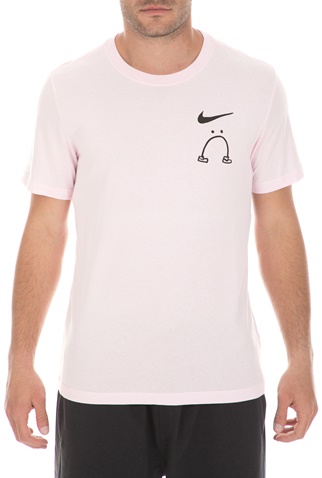 NIKE-Aνδρικό t-shirt Nike Dri-FIT Nathan Bell ροζ