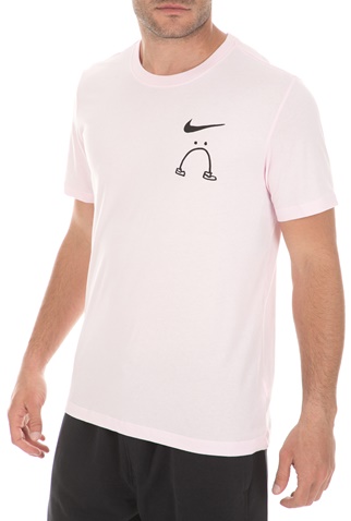NIKE-Aνδρικό t-shirt Nike Dri-FIT Nathan Bell ροζ