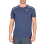 NIKE-Ανδρικό t-shirt NIKE RISE 365 μπλε