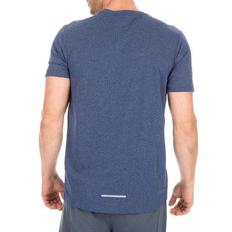 NIKE-Ανδρικό t-shirt NIKE RISE 365 μπλε