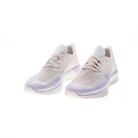 NIKE-Γυναικεία παπούτσια running NIKE ODYSSEY REACT 2 FLYKNIT λευκά ασημί