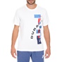 NIKE-Ανδρικό t-shirt NIKE DF 90 λευκό