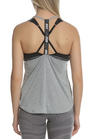 NIKE-Γυναικεία αμάνικη μπλούζα Nike Dri-FIT γκρι
