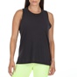 NIKE-Γυναικεία αμάνικη μπλούζα Nike Dri-FIT Women's Open-Back ανθρακί