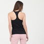 NIKE-Γυναικείο top NIKE AO9966 W NP TANK ALL OVER MESH μαύρο