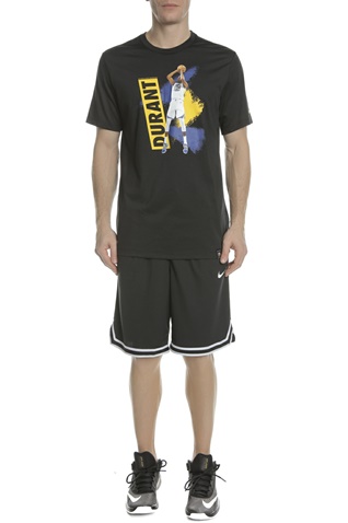 NIKE-Ανδρική κοντομάνικη μπλούζα Nike NBA Golden State Warriors Dri-FIT μαύρη