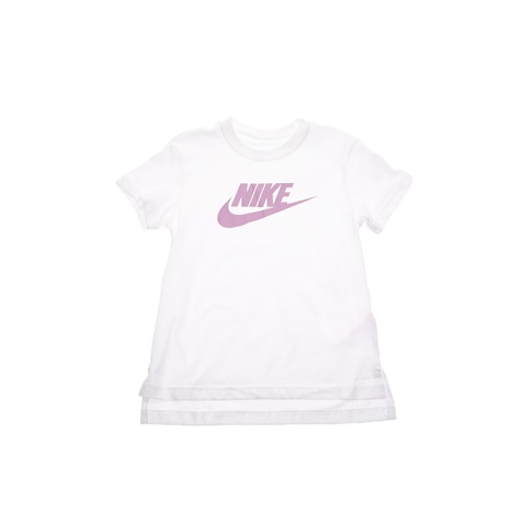 NIKE-Παιδική κοντομάνικη μπλούζα NIKE SW TEE DPTL BASIC FUTURA λευκή